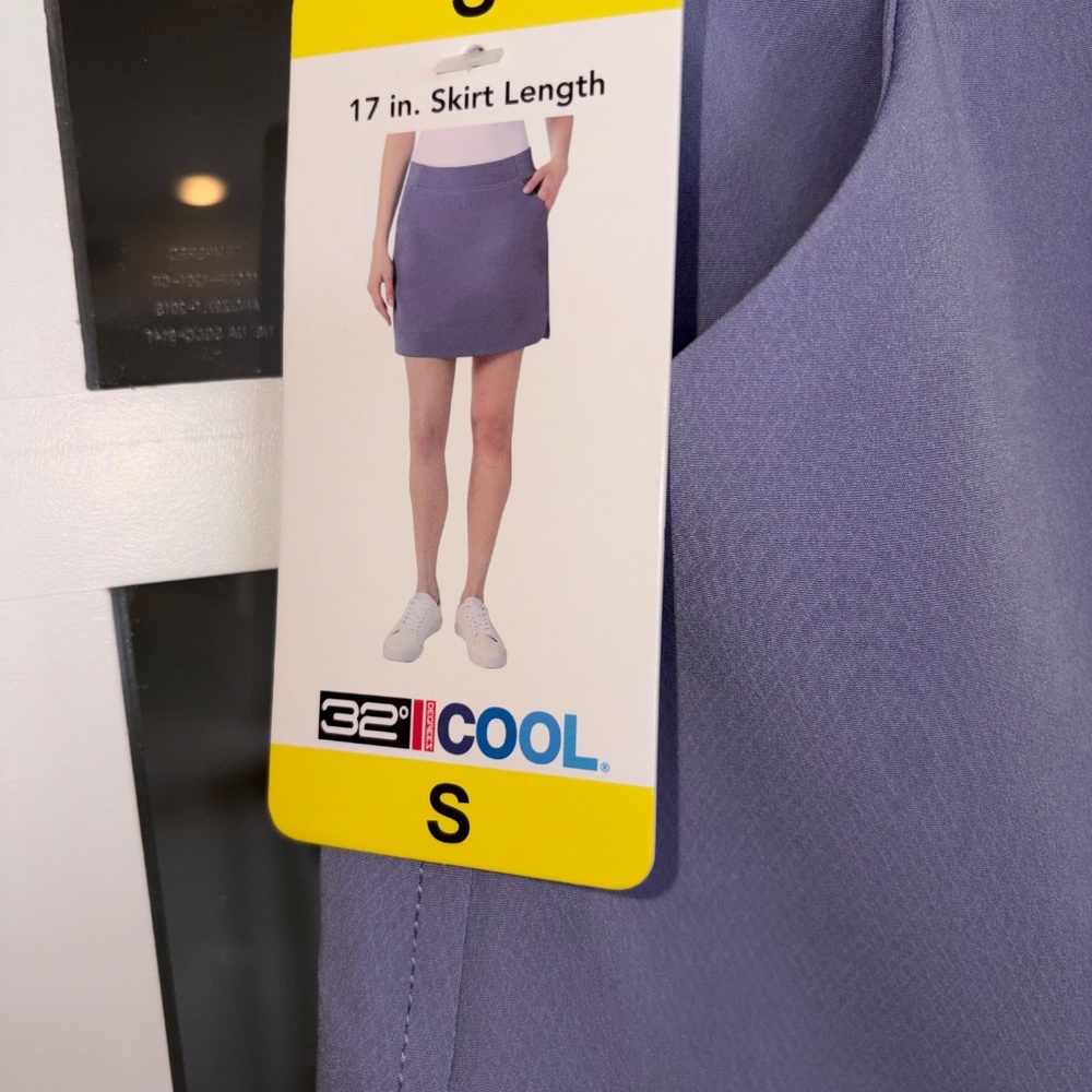 NWT 32 Degrees Cool Active Skort - Cascadia Violet - Size Small - Picture 4 of 5